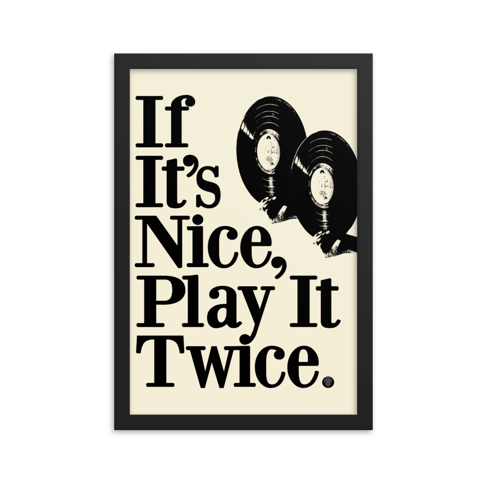 Double Feature Matte Framed Print