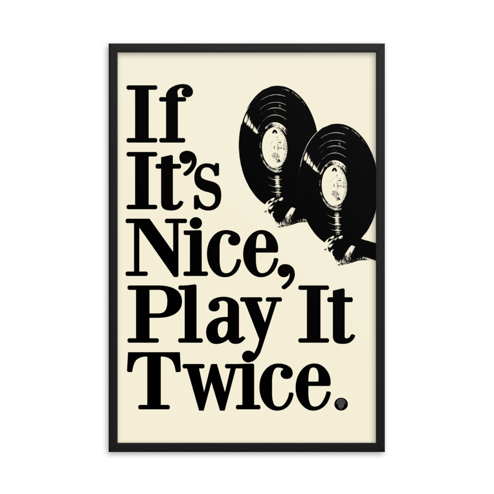 Double Feature Matte Framed Print