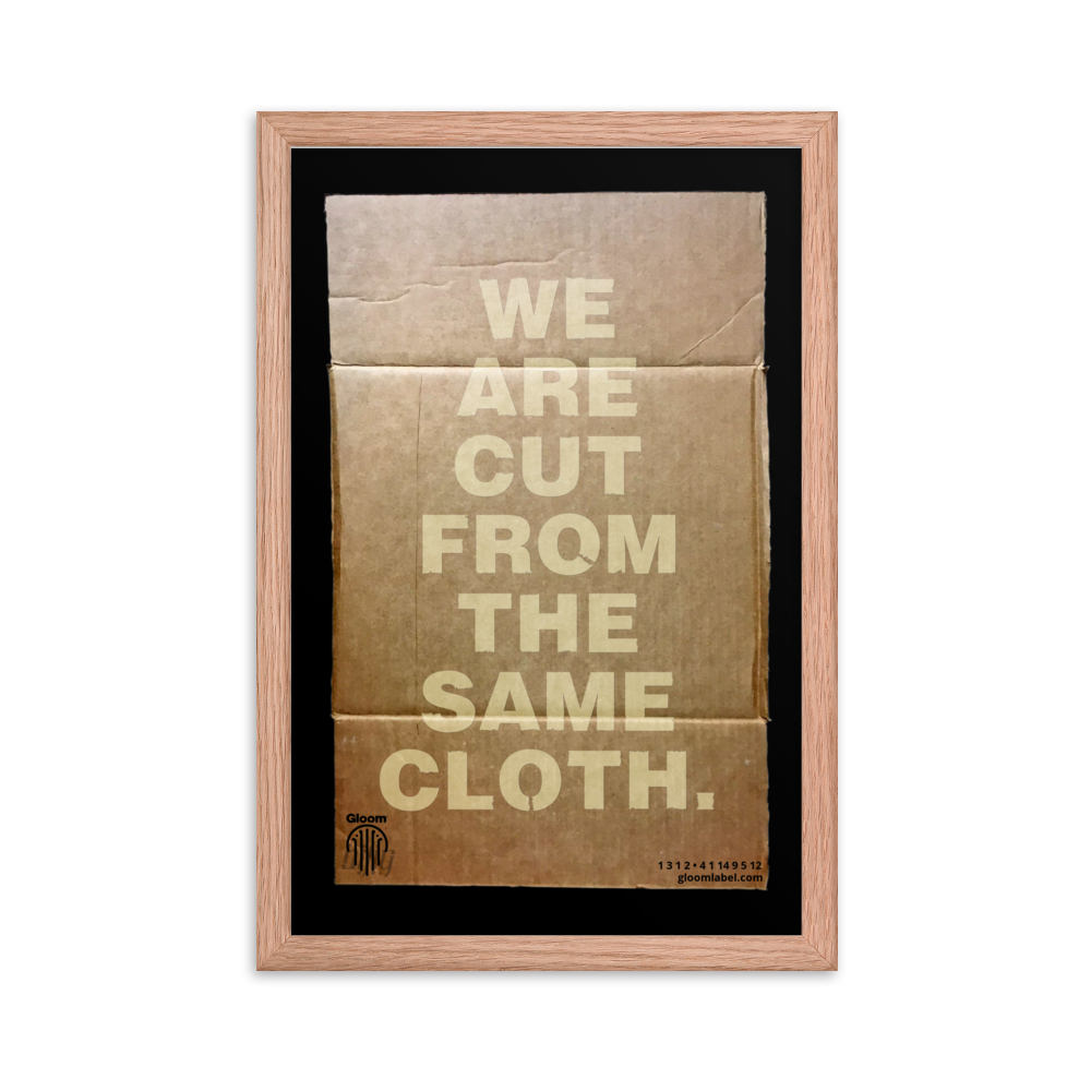 Construct Matte Framed Print