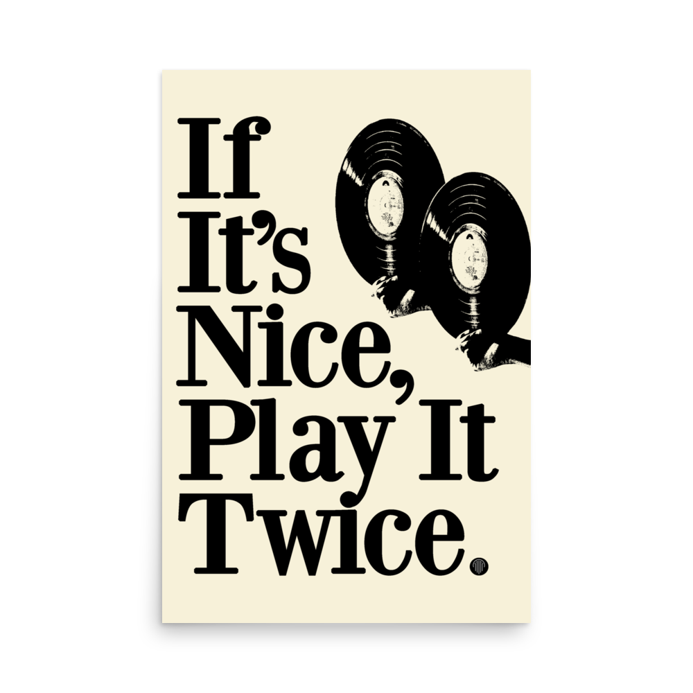 Double Feature Matte Poster Print