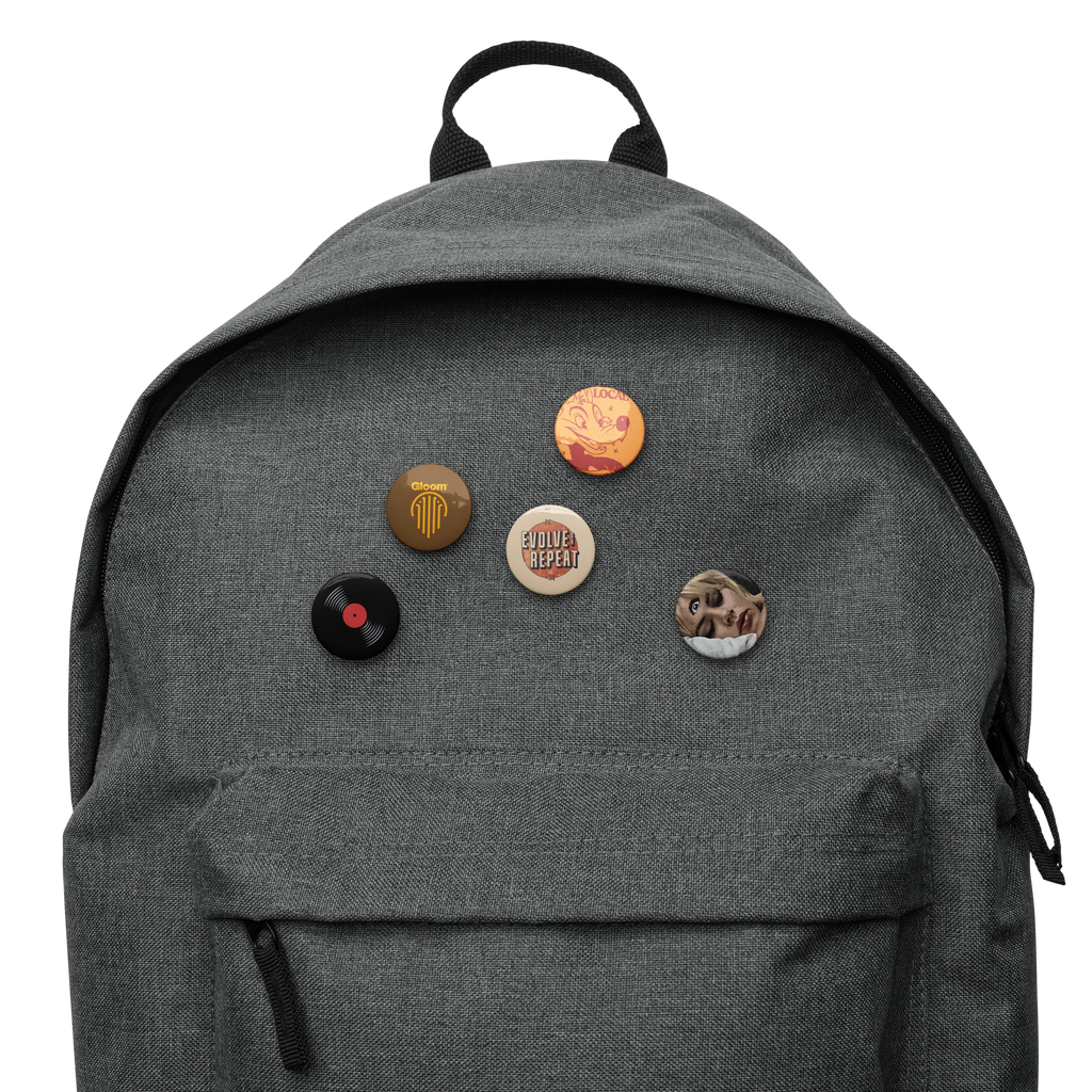Gloom Set I • 1" Pins 5-Pack