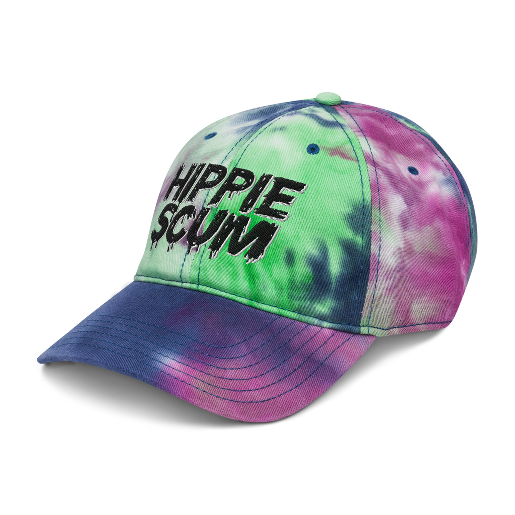 Hippie Scum Tie Dye Cap