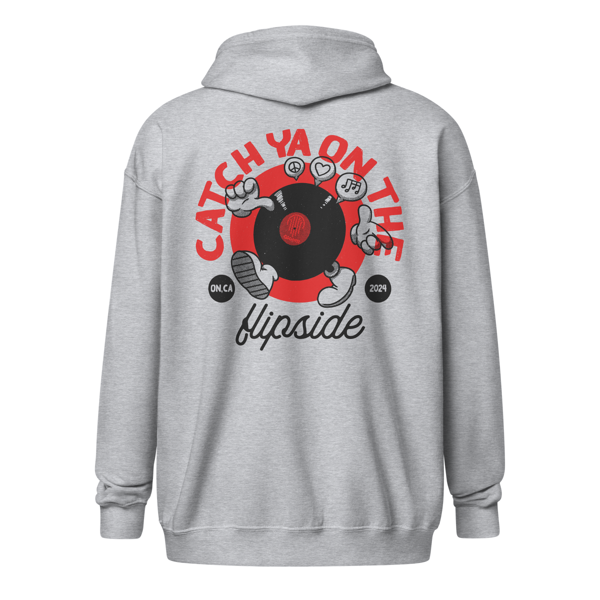 Record Deal Zip Hoodie