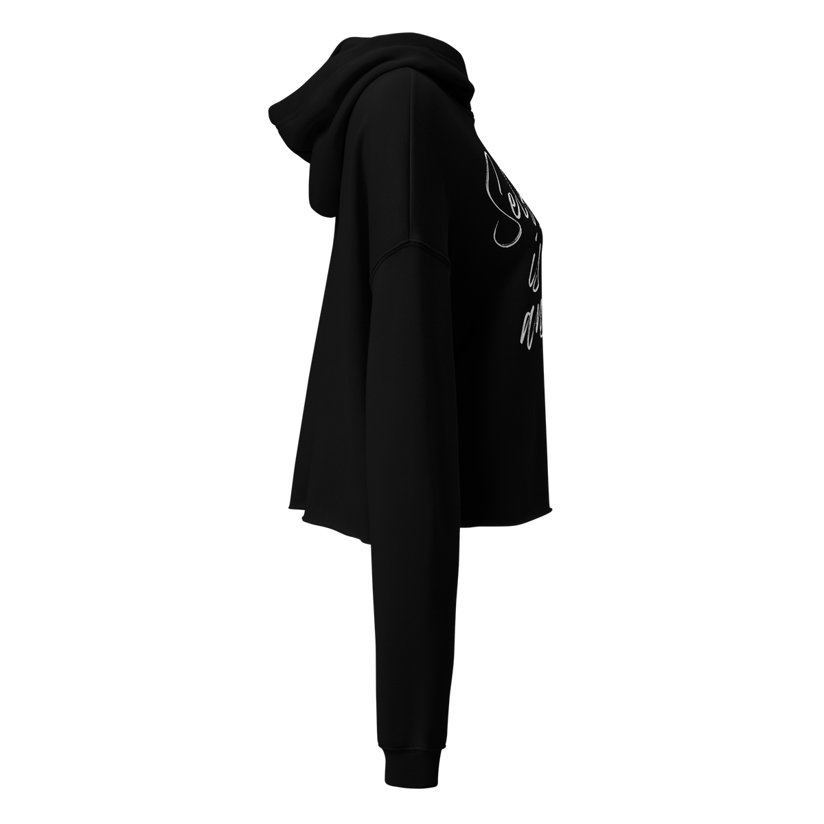 Introspect Crop Hoodie