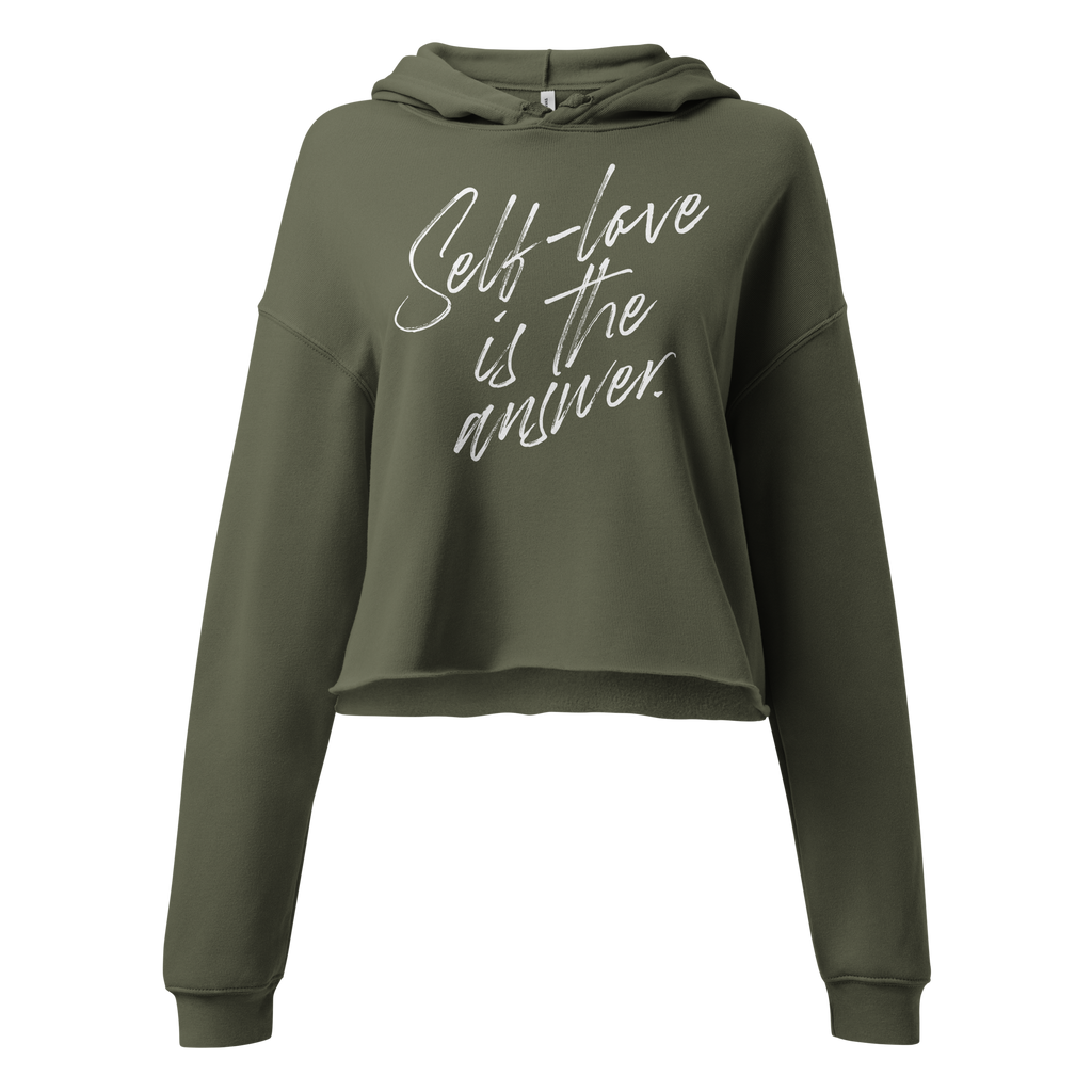 Introspect Crop Hoodie
