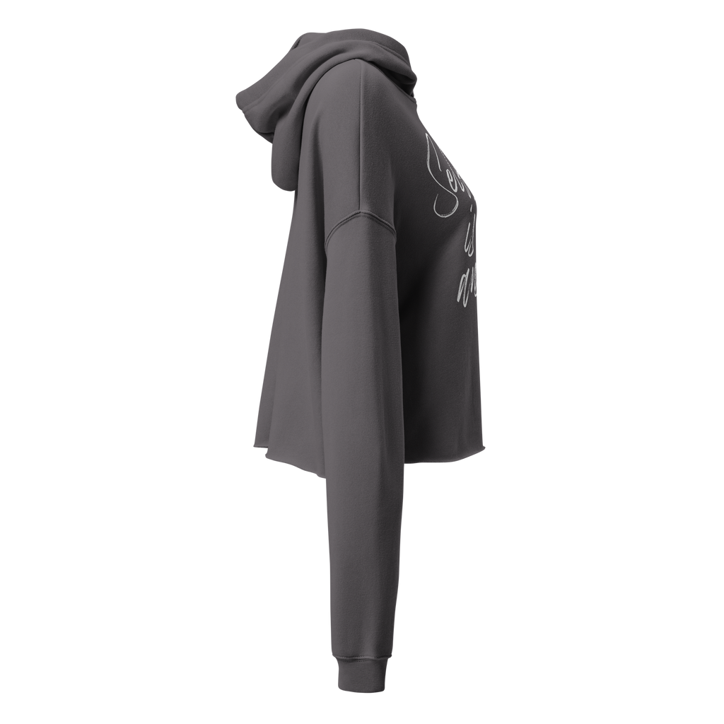 Introspect Crop Hoodie